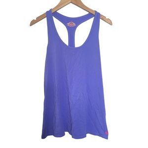 Lilly Pulitzer Luxletic Blue-Purple Racerback Swing Tank Top Size Small